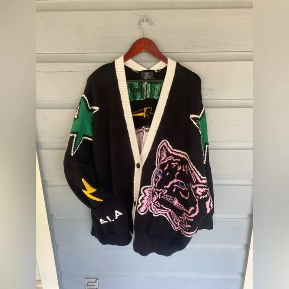 Lala Mother is Mothering oversized cardigan 2X/3X - Picture 5 of 10